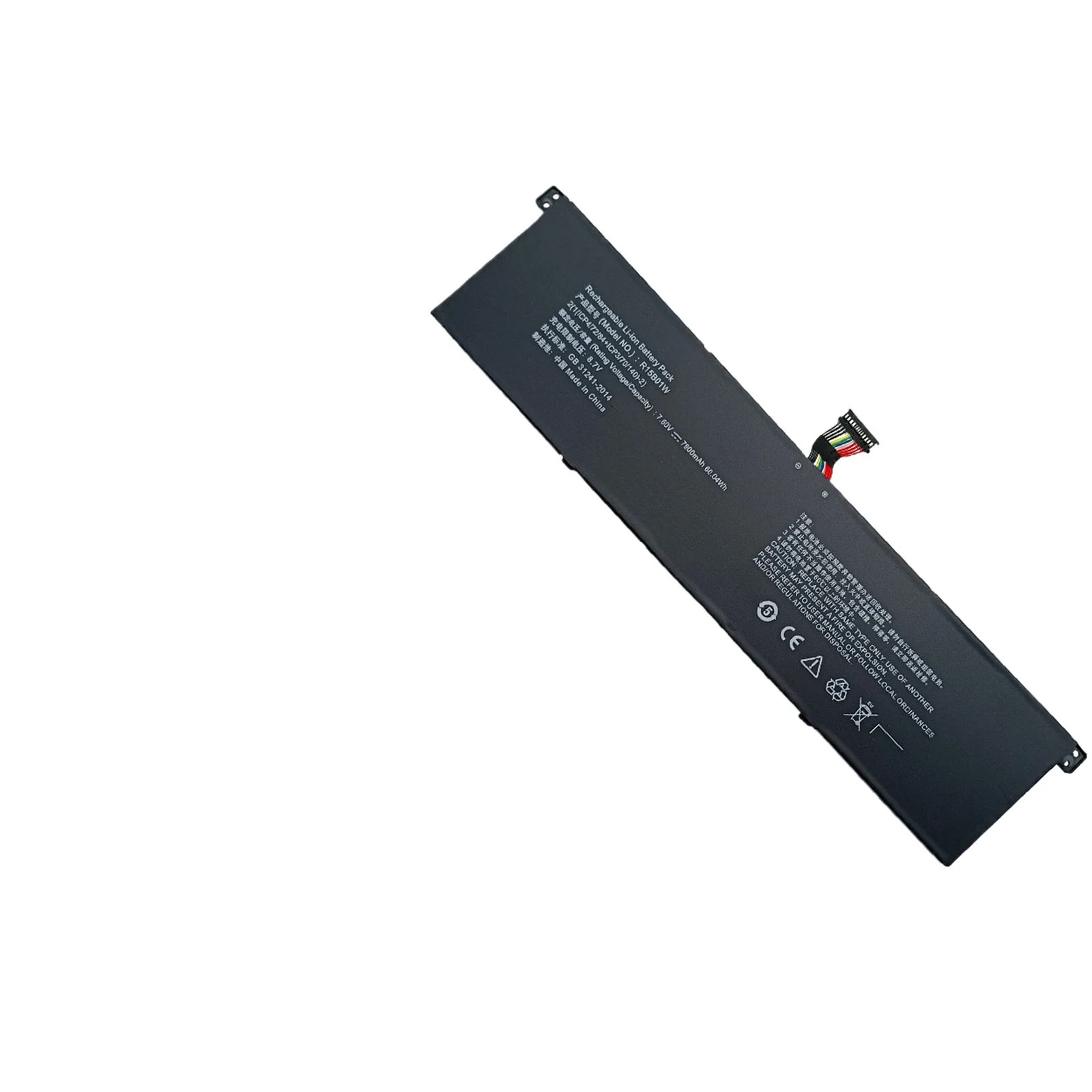 New R15B01W Laptop Battery For Xiaomi Pro 15.6 Inch Series TM1701 171501-AQ TM1707 Notebook