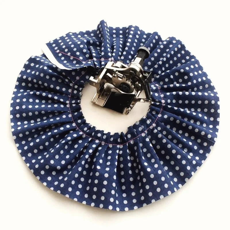 Industrial Sewing Machine Parts, Pleats, Industrial Sewing Machine Wrinkle Presser Foot, 4 Stitches 1 Fold, 8 Stitches 1 Fold