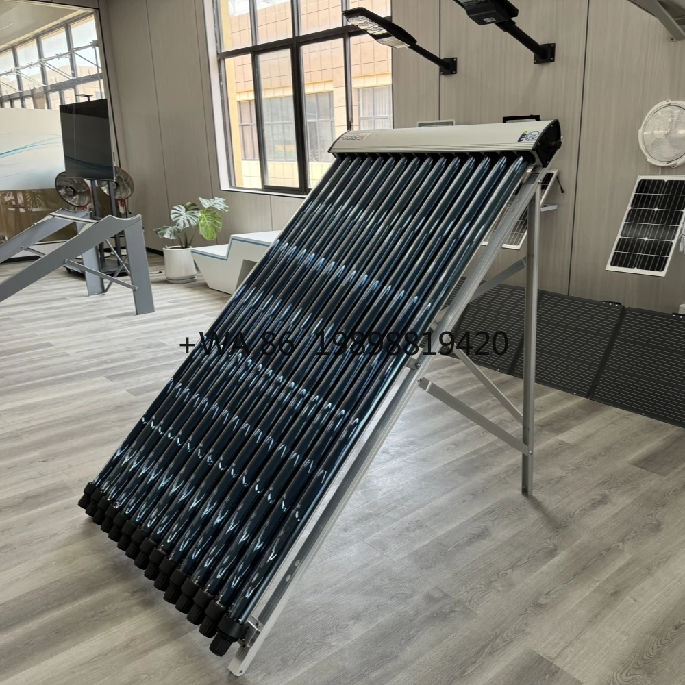 

Solar Keymark Certified 15 Tubes High Efficiency Heat Pipe Heater Collector With WaterTank