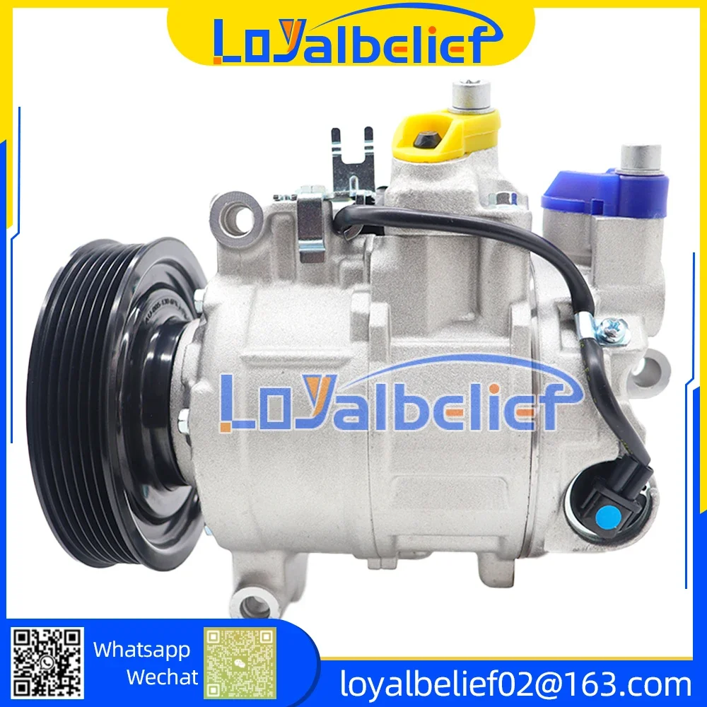 AC Air Conditioning Compressor 6SEU14C For Audi A6 C6 A7 Q5 S4 S5 8K0260805D 8K0260805G 4F0260805AB ac compressor