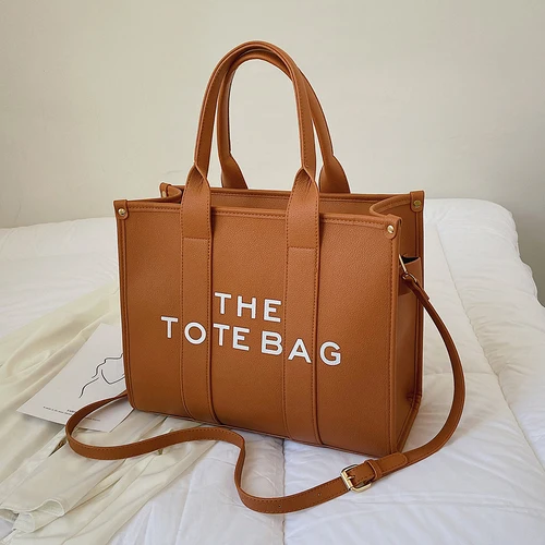 El bolso de mano para mujer, bolso cruzado para mujer, nuevo bolso grande de ocio con palabras sólidas, bolso de moda de lujo, bolso de diseñador para PU