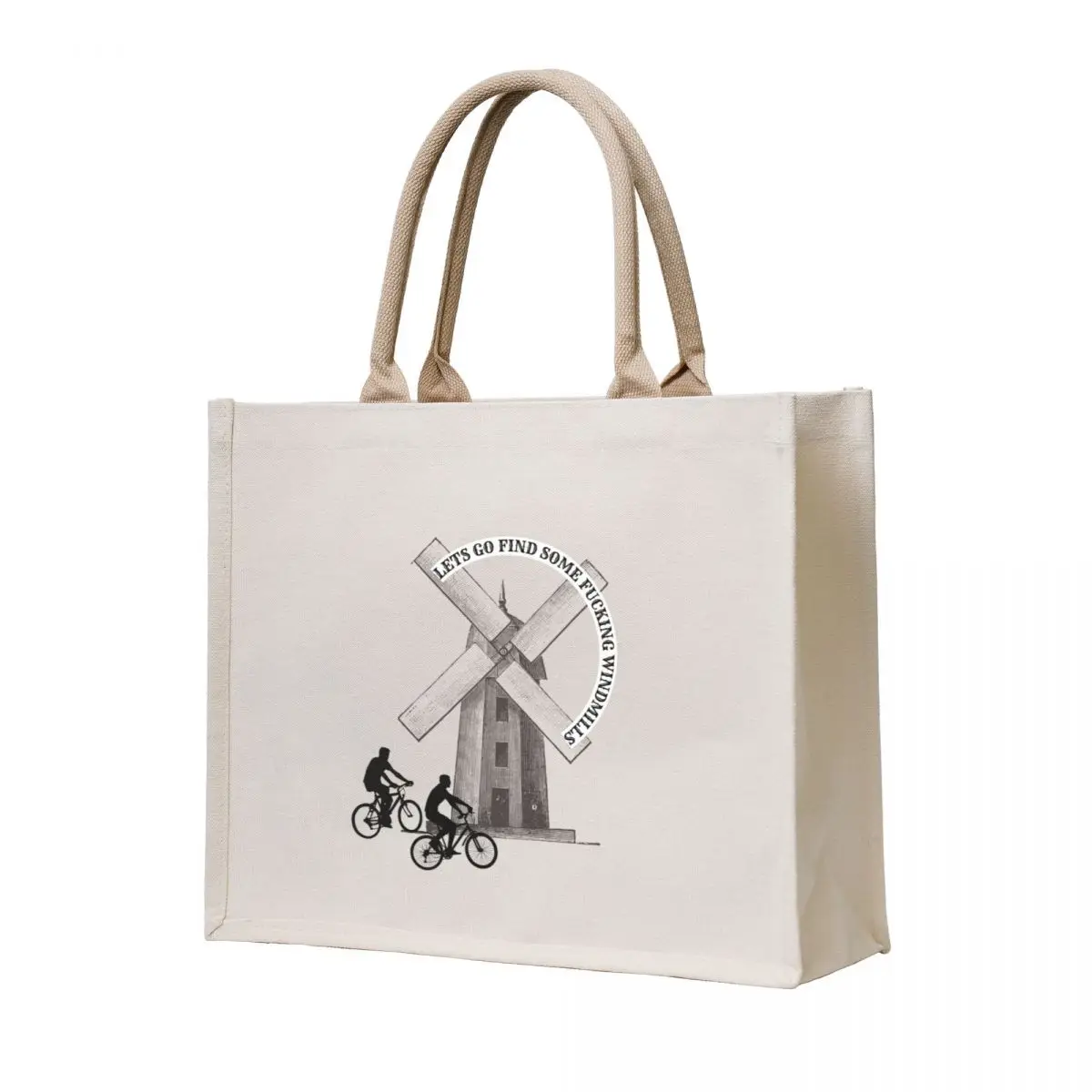 

Let's Go Find Some Windmills! Tote Bag Cloth bags shopper bag woman tote bag Candy bags