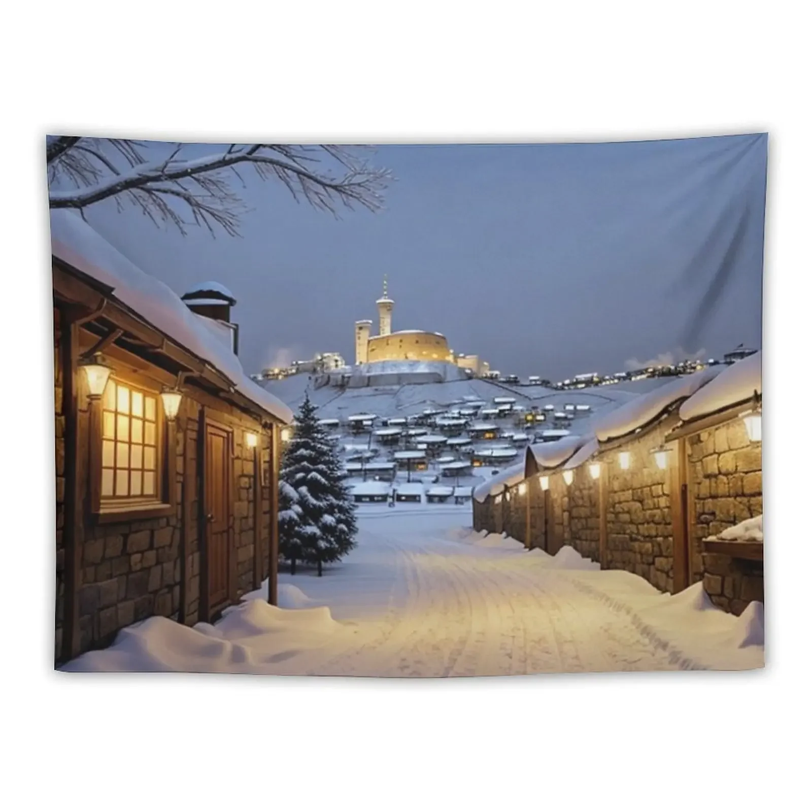 

Winter Landscape 4 Tapestry Home Decor Aesthetic Home Decorators Tapestry