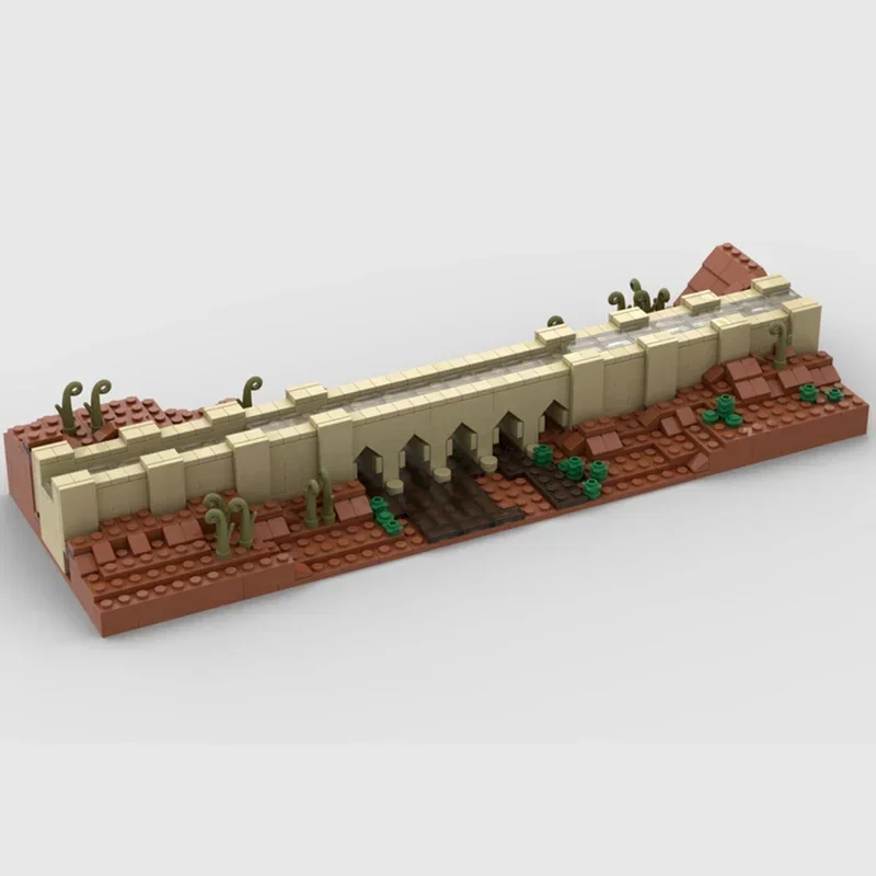 Modello centrale Moc Building Bricks Babylonian Hanging Garden Ferry Technology blocchi modulari regalo giocattoli di natale set fai da te assemblaggio