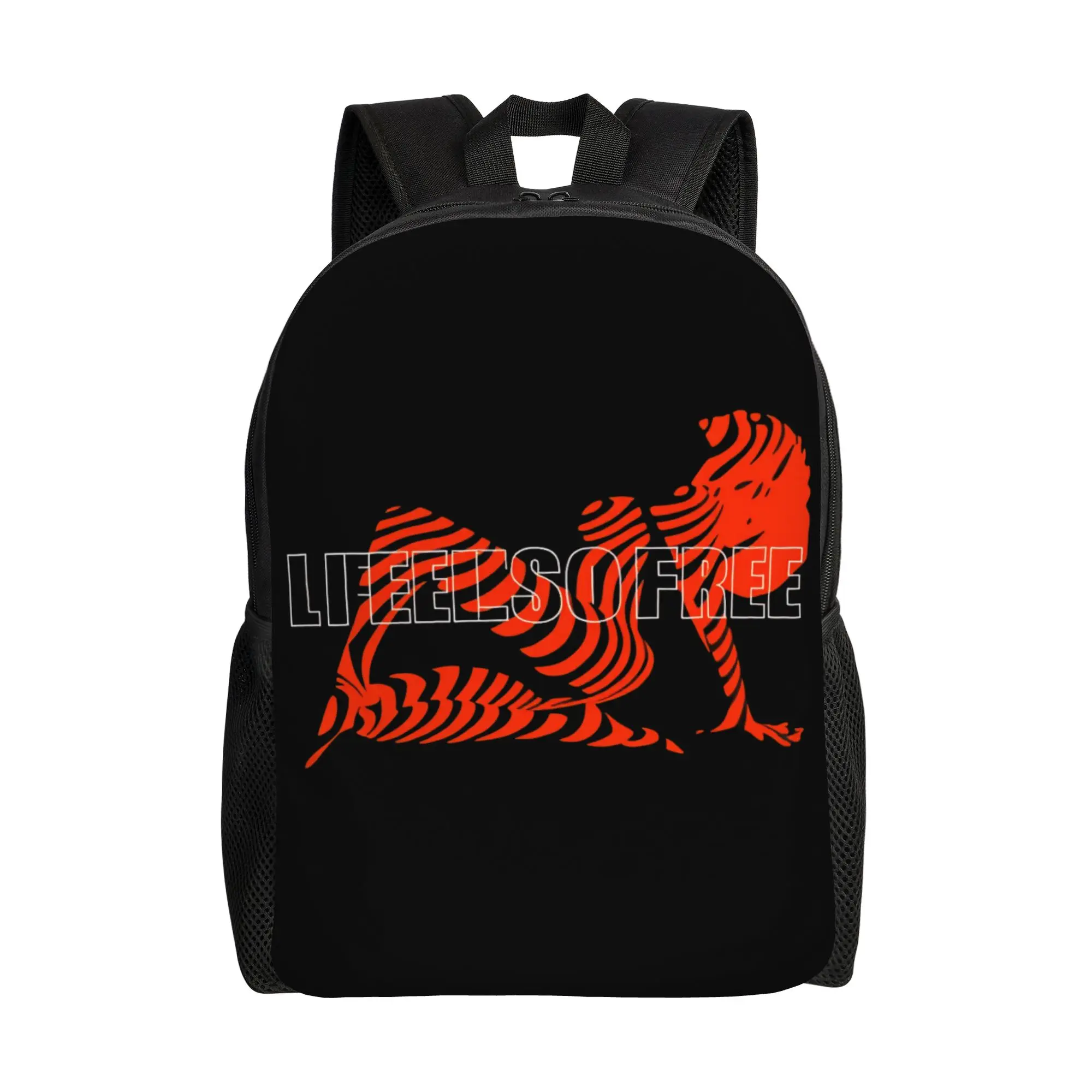 I Feel So Free Backpack M-MadonnaS Travel Backpacks Youth Pretty High School Bags Design Print Rucksack