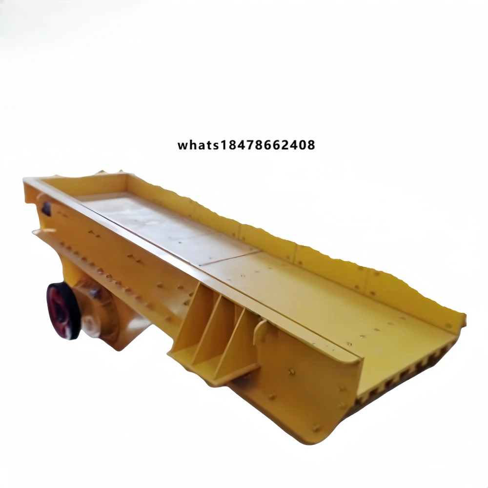 OEM Customizable Mining Vibrating Feeder Machine,  Vibratory Feeder for Africa South America Metal Mine Beneficiation Equipment