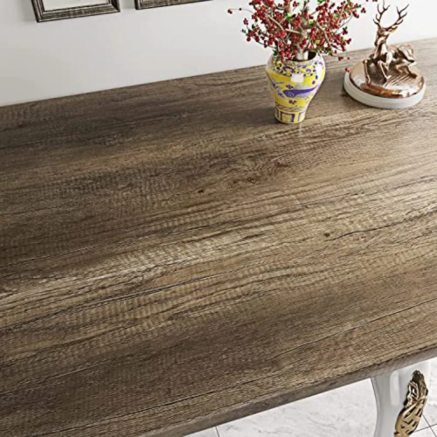 

24"x200" Wood Wallpaper Peel and Stick Countertop Contact Paper Waterproof Wood Contact Paper for Countertops Kitchen Cabinet W
