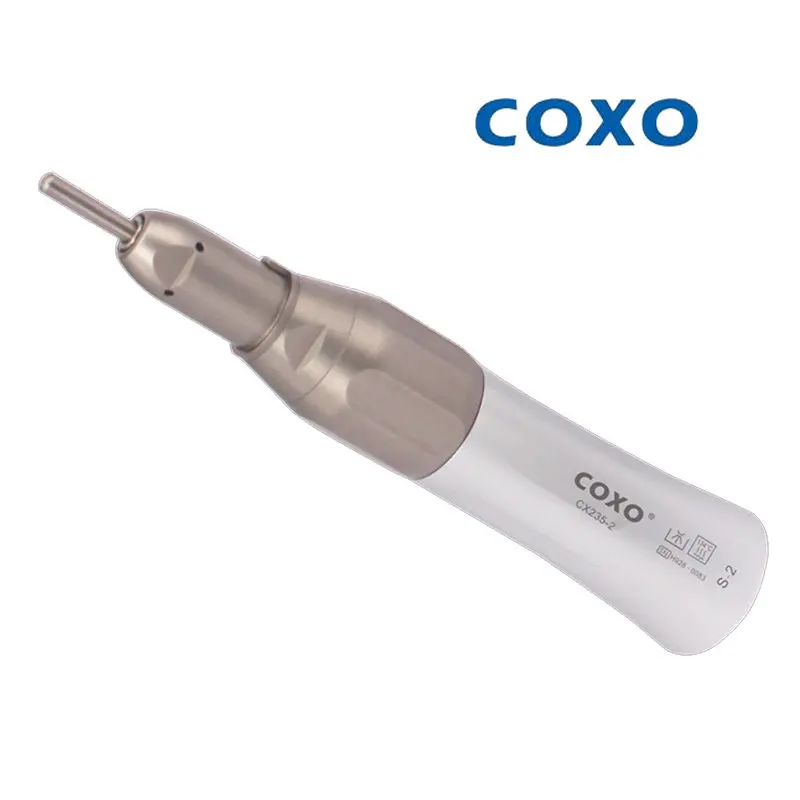 COXO CX235-2 S-2 Dental Low-Speed Handpiece Inner Channel Bending Machine External Straight Surgical Electric Polishing Motor