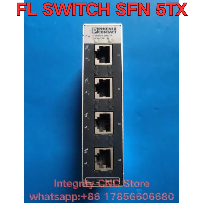 Second-hand IB IL 24 DI 16-PAC/SN output module function test is normal