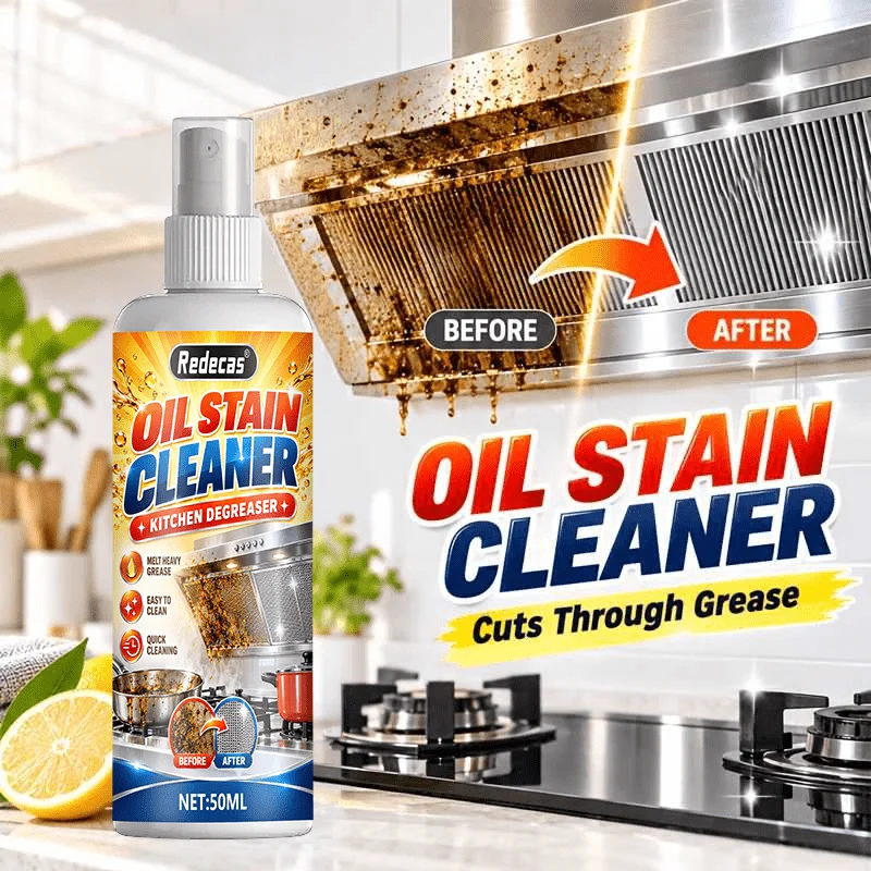 Heavy Duty Kitchen Degreaser Spray, Remove Grease Grime From Stove Range Hood Cooktop, Kitchen Surface Cleaner