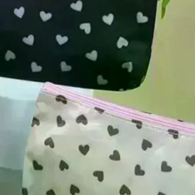 Travel Cosmetic Bag Heart Shaped Large Capacity Women Toiletry Storage for Vacation and Daily Commute