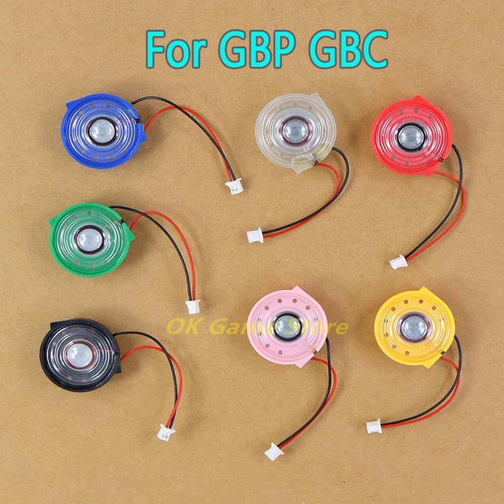 

20pcs Colorful Loudspeaker With Cable Replacement For Gameboy Color Pocket For GBC GBP Sound Speaker Game Accessory