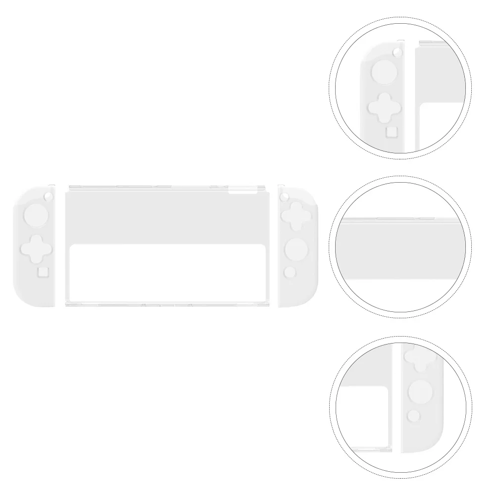

1 set 1 Set Pc Tpu Protective Shell For Switch Oled Precision Cut Gaming Console Case Dust-Resistant Sturdy Hard Cover Game
