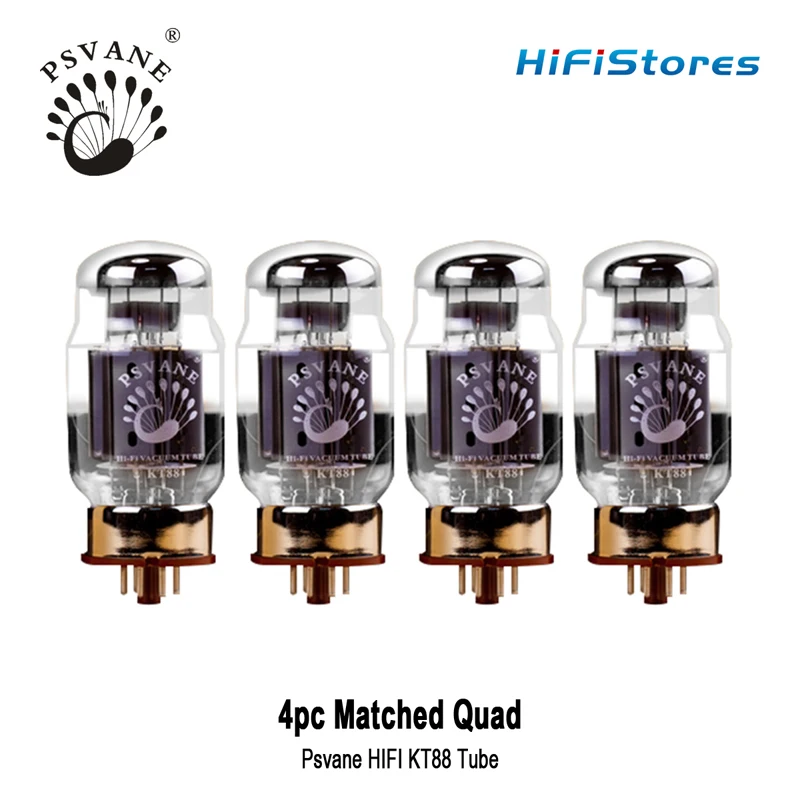 Psvane kt88c alta fidelidade tubos de vácuo válvula amplificador acessórios eletrônicos lâmpada substituir 6550 kt88 áudio do vintage amp diy par combinado