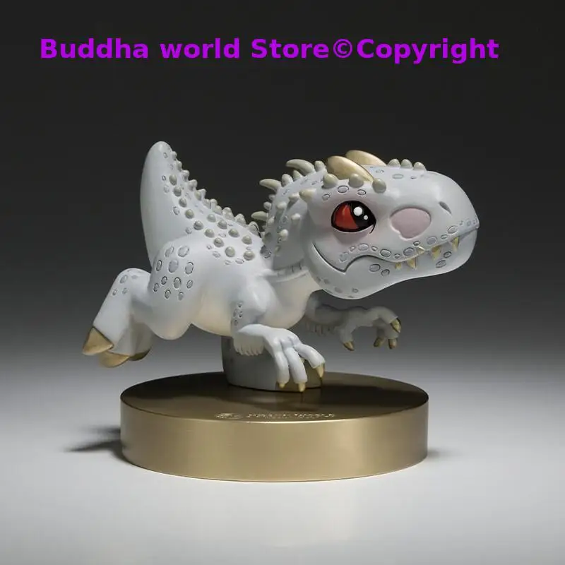 

Rare Limited edition collection # Jurassic dinosaur dragon Cartoon Handmade 3D Copper Carving Model Comic Animation play gift A5