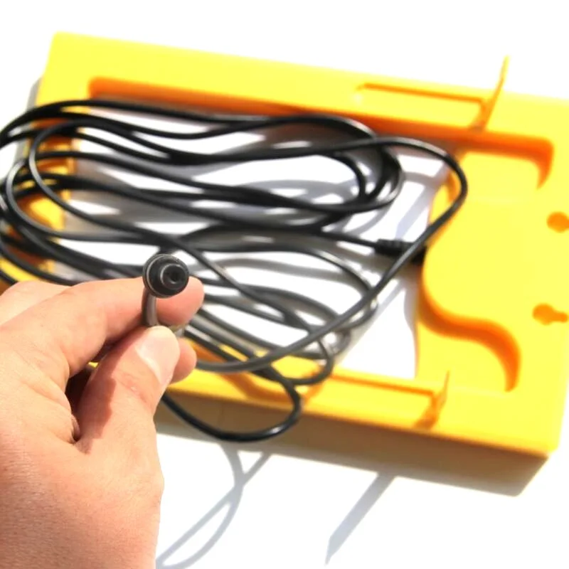 BUHESHUI 3W 9V Solar Cell with Frame and DC 5521 Polycrystalline DIY Solar Panel System for 6V Battery Charging 3M 2PCS