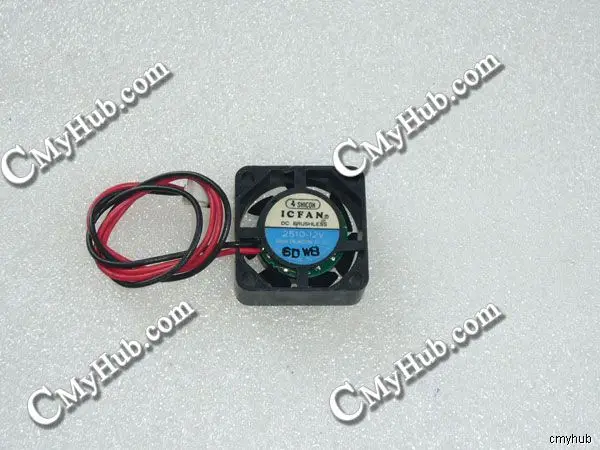 For ICFAN 2510-12V 2.5CM 25MM 25X25X10MM 2pin Cooling Fan 2510-12V