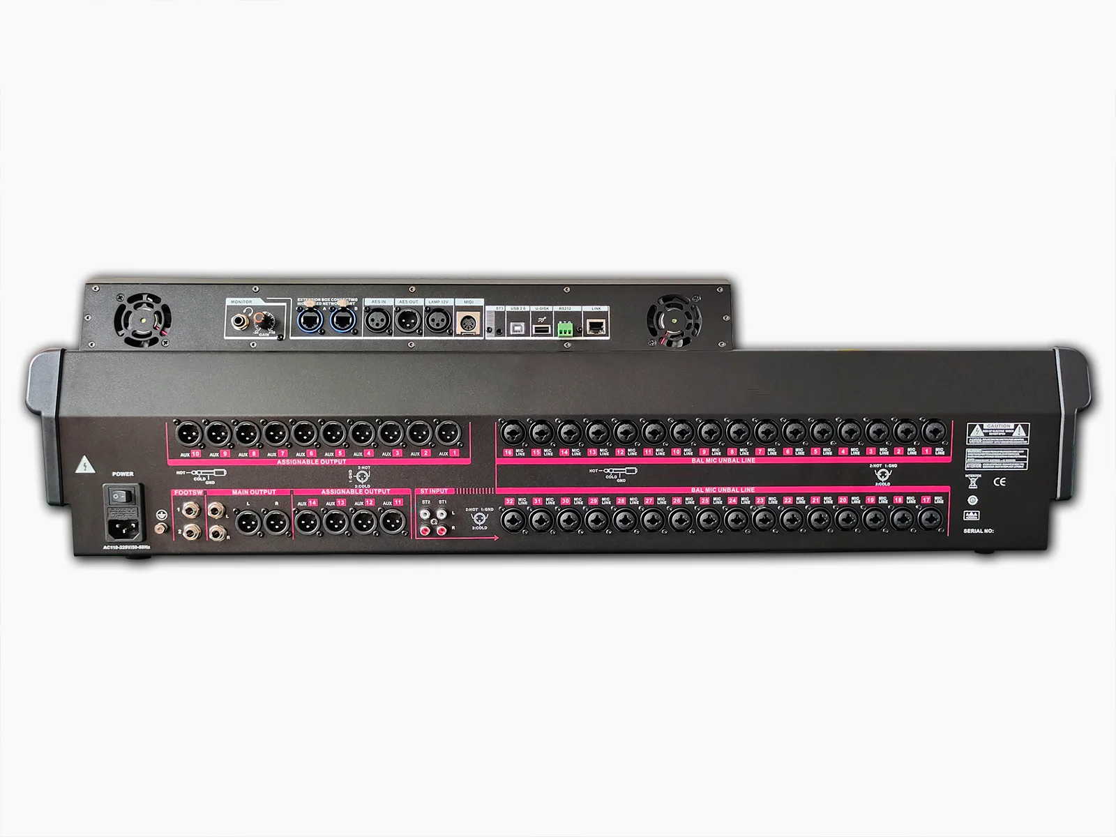 MX-32PLUS 32-Channel Professional DJ Sound Mixer Multi-Track Dante Recording System Touch Screen  Digital mixer Console