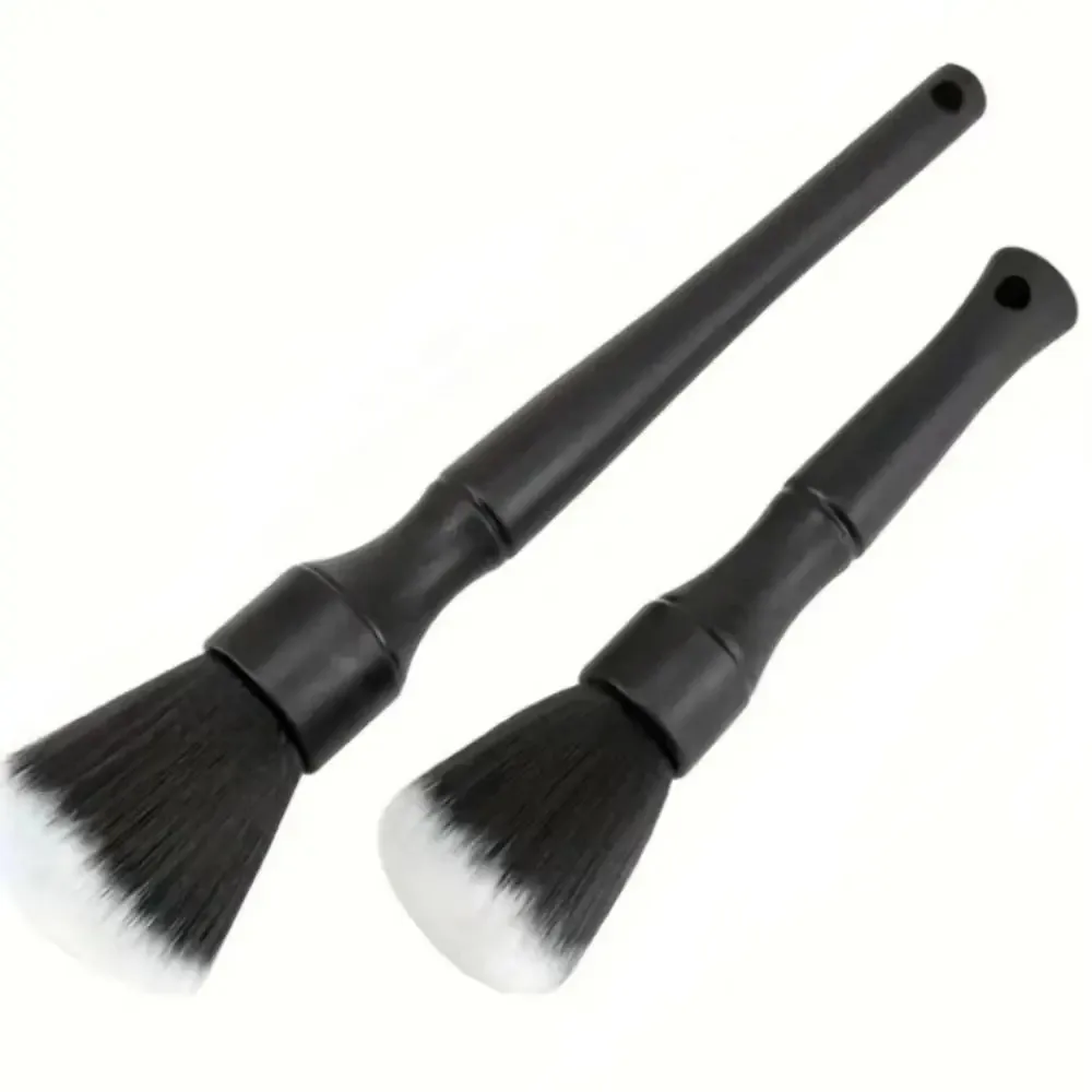1Pcs New Soft Bristle Car Interior Detailing Brush Long Short Smooth Dash Duster Brush Car Cleaning Tool Car Accessory