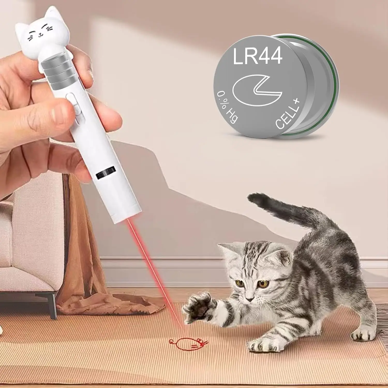 200-Count PKCELL LR44 Button Cell Battery 1.5V AG13 Alkaline Button Cell Batteries for Toys, Pet Collars, and Remote Controls