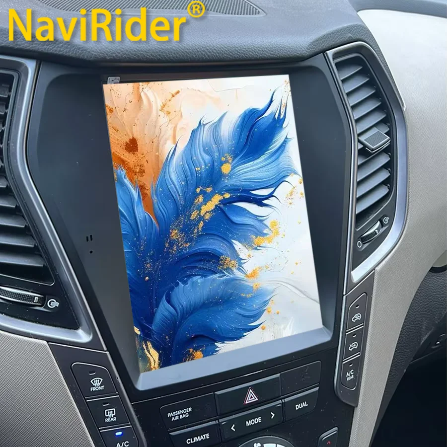 

2 DIN Android 15 Автомагнитола с сенсорным экраном для Hyundai Santa Fe IX45 2012-2017, автомобильный мультимедийный видеоплеер, GPS-навигация, Carplay