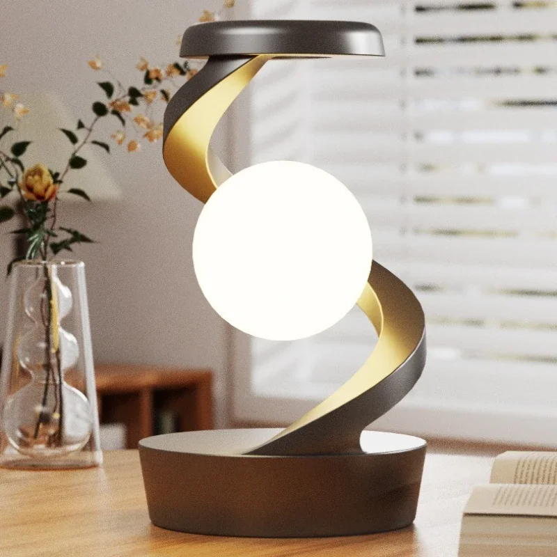 Wireless Charging Night Light with Creative Sunset Rotation and Soft Phone Atmosphere Lamp for Bedroom Bedside