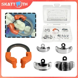 Dental Matrix Bands Metal Matrice Matrix NITI Clamp Ring Sectional Contoured Matrix System Nickel Titanium Clamping Ring Dentist
