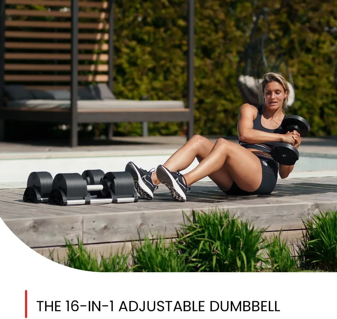 

Adjustable Dumbbells 5-80 lbs: Replace 16 Sets, Ideal for Home Gym Weight Bench & Press