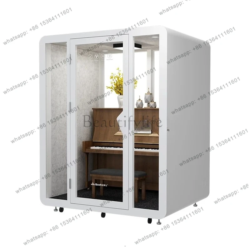 soundproof room mobile office negotiation room telephone booth silent shed