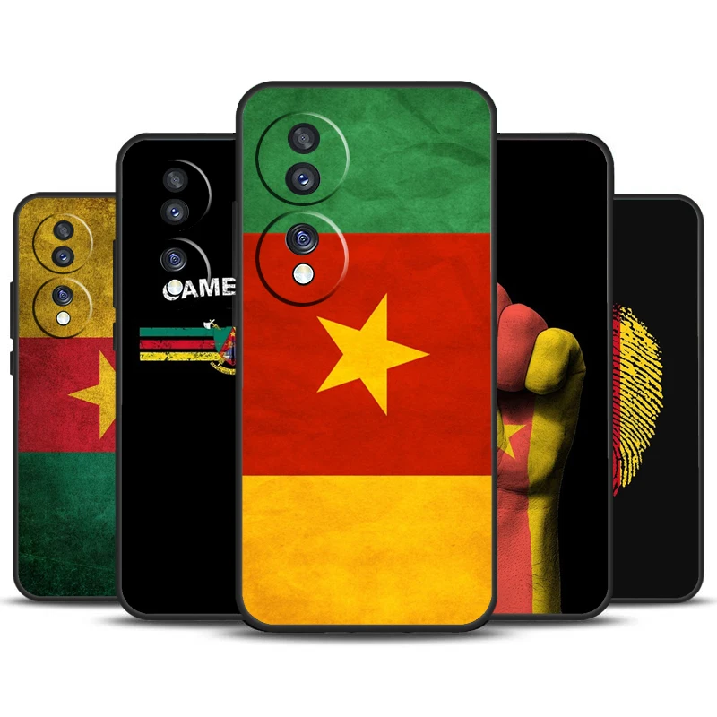 Republic of Cameroon Flag For Honor Magic 6 5 Pro Lite 50 70 90 Case For Honor X9b X8b X7 X8 X9 X6a X7a X8a X9a Cover