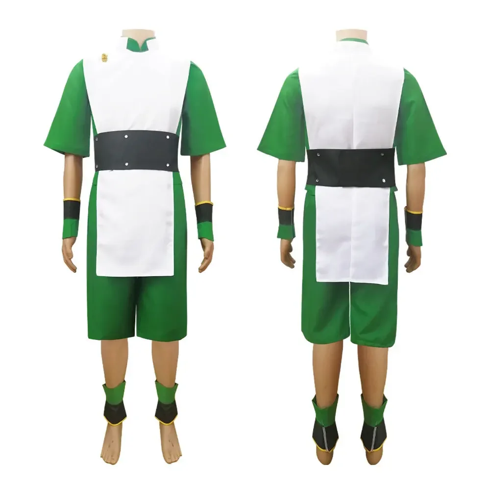 Avatar Cosplay The Last Airbender Toph Beifong Cosplay Costume Vest Pants Outfits for Adults Halloween Carnival Party Suit