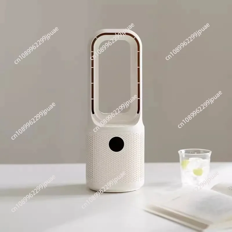 Desktop Bladeless Fan Portable Oscillating Cooling Fan With Humidifying Function For Household Indoor Use