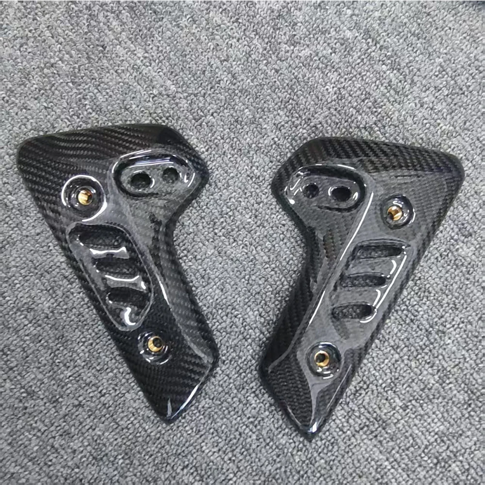 

For Triumph Speed Triple 1200 2021 2022 2023 2024 2025 100% Carbon Fiber Radiator Guard Radiator End Plates Side Cover
