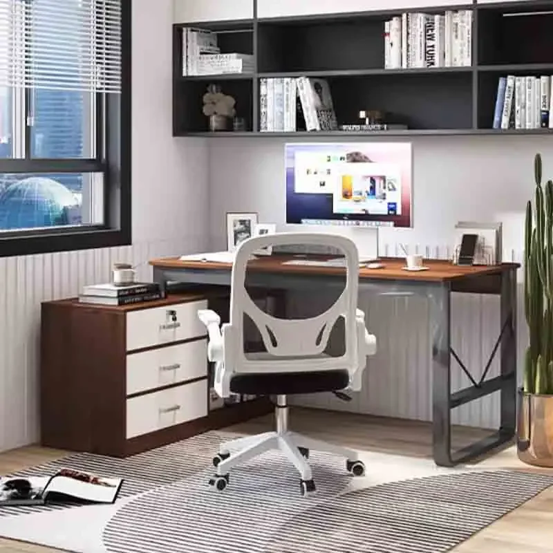 Living Room Conference Office Desk Supplies Storage Reception European Computer Desks Floor Corner Escritorio Modern Furniture