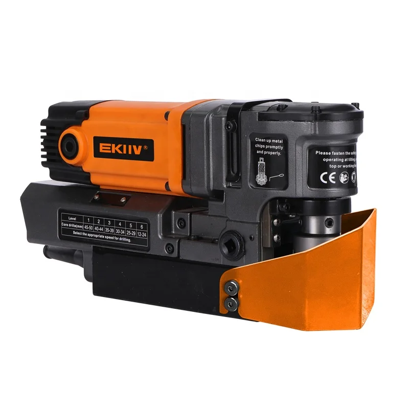 Small Vertical Core Magnetic Drilling Machine 61mm Max. Stroke Electric Drill Machine with CE Certificate