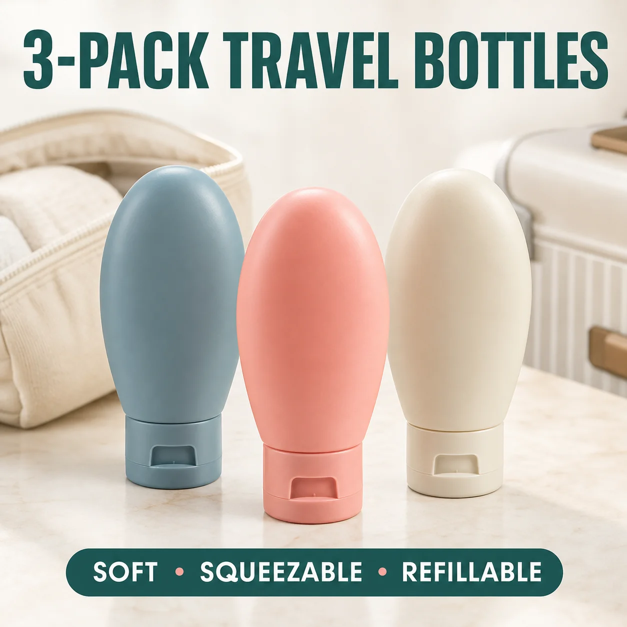 1/2/3Pcs Travel Bottles Set Re - Dry Shampoo Travel review and price