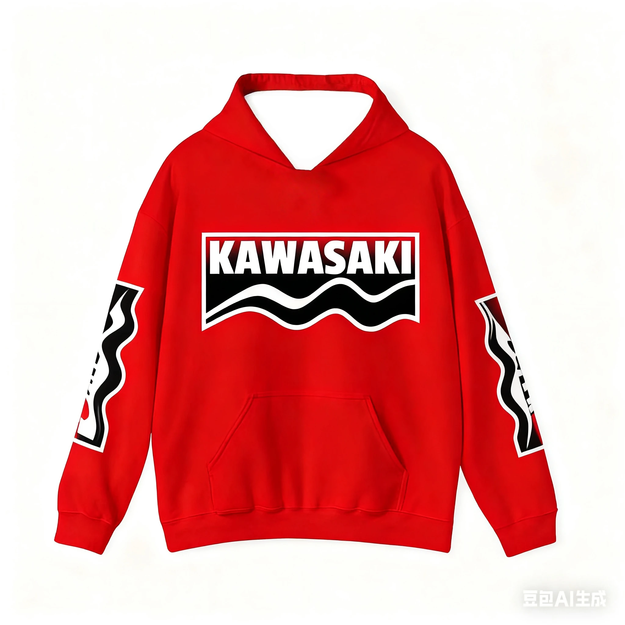 

Весенне-осенняя мужская толстовка с 3D принтом Kawasaki Moto GP, женский и детский уличный спортивный пуловер для отдыха