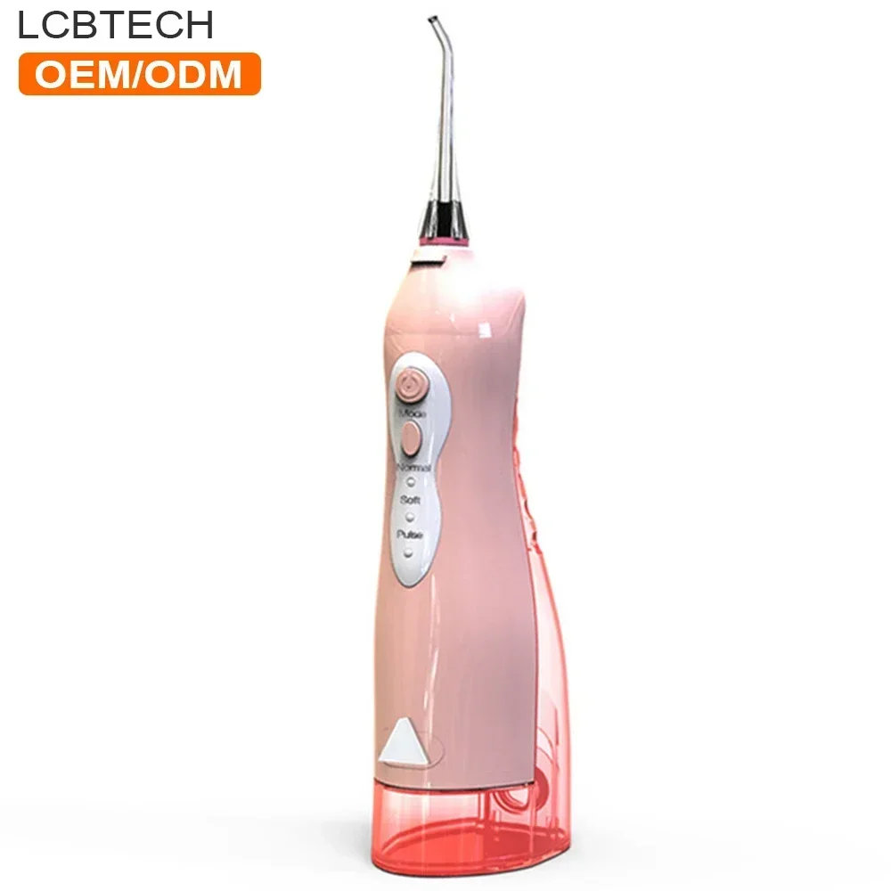 

Rechargeable Portable 220ML Cordless Oral Irrigator Electric Water Pick Oral Care Dentals Water Flosser for Teeth Cleaning