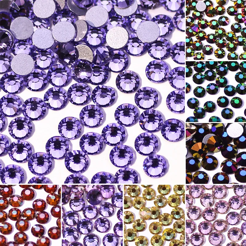 

Nail Art Diamond Glass Flat-bottom Diamond Electroplating Crystal Nail Art Diamond Diy Diamond Apparel