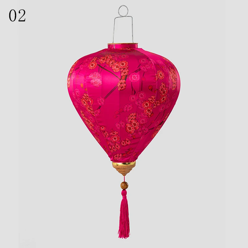 NONE Traditional Lantern Satin Silk 12/14 inch 3