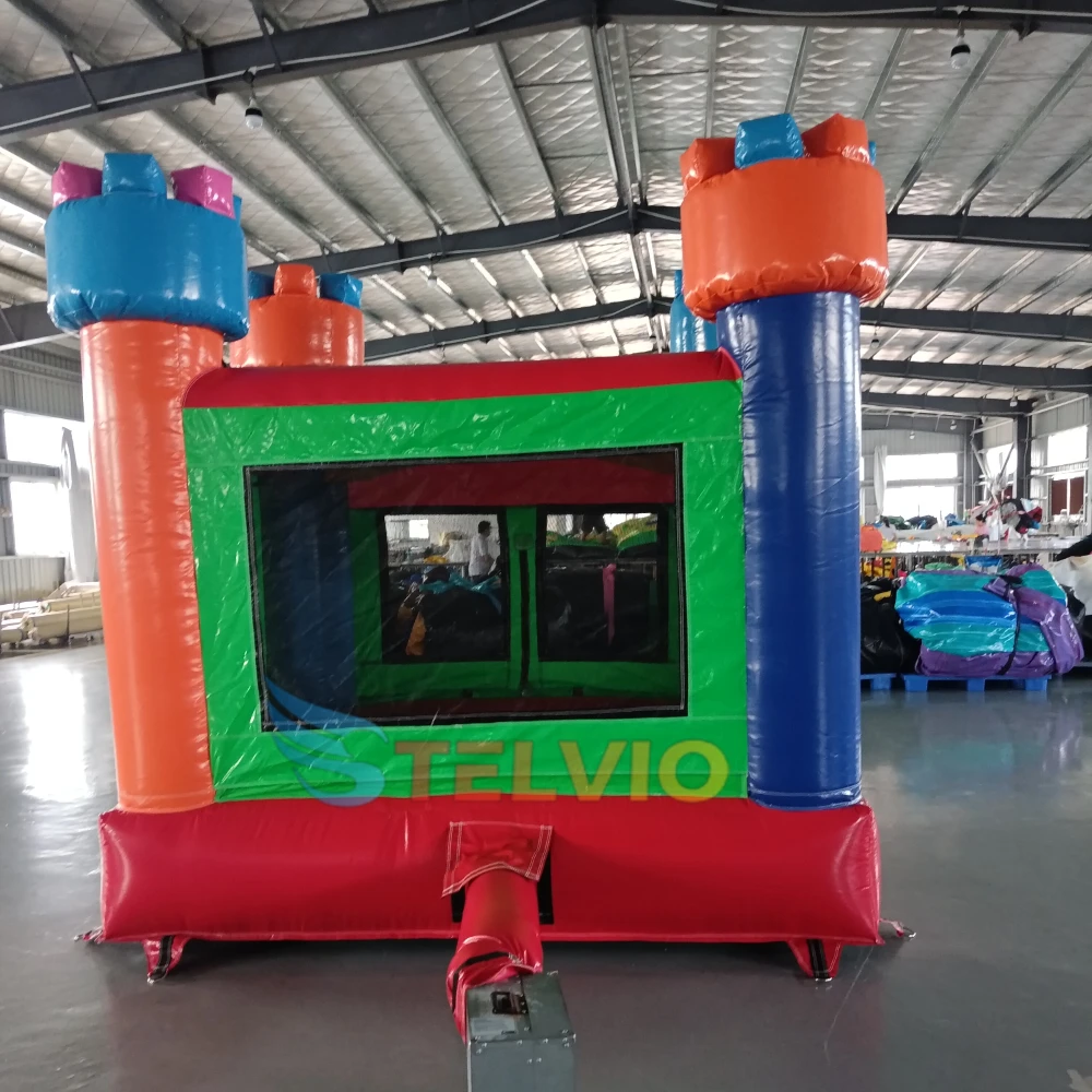 High quality commercial PVC small bounce house 10ft inflatable bouncer mini jumping castle indoor for kids