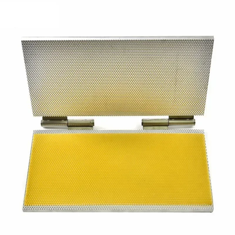 Aluminum Alloy Beeswax Foundation Machine Super Solid for Langstroth Dadant Size Notebook Beekeeping Equipment