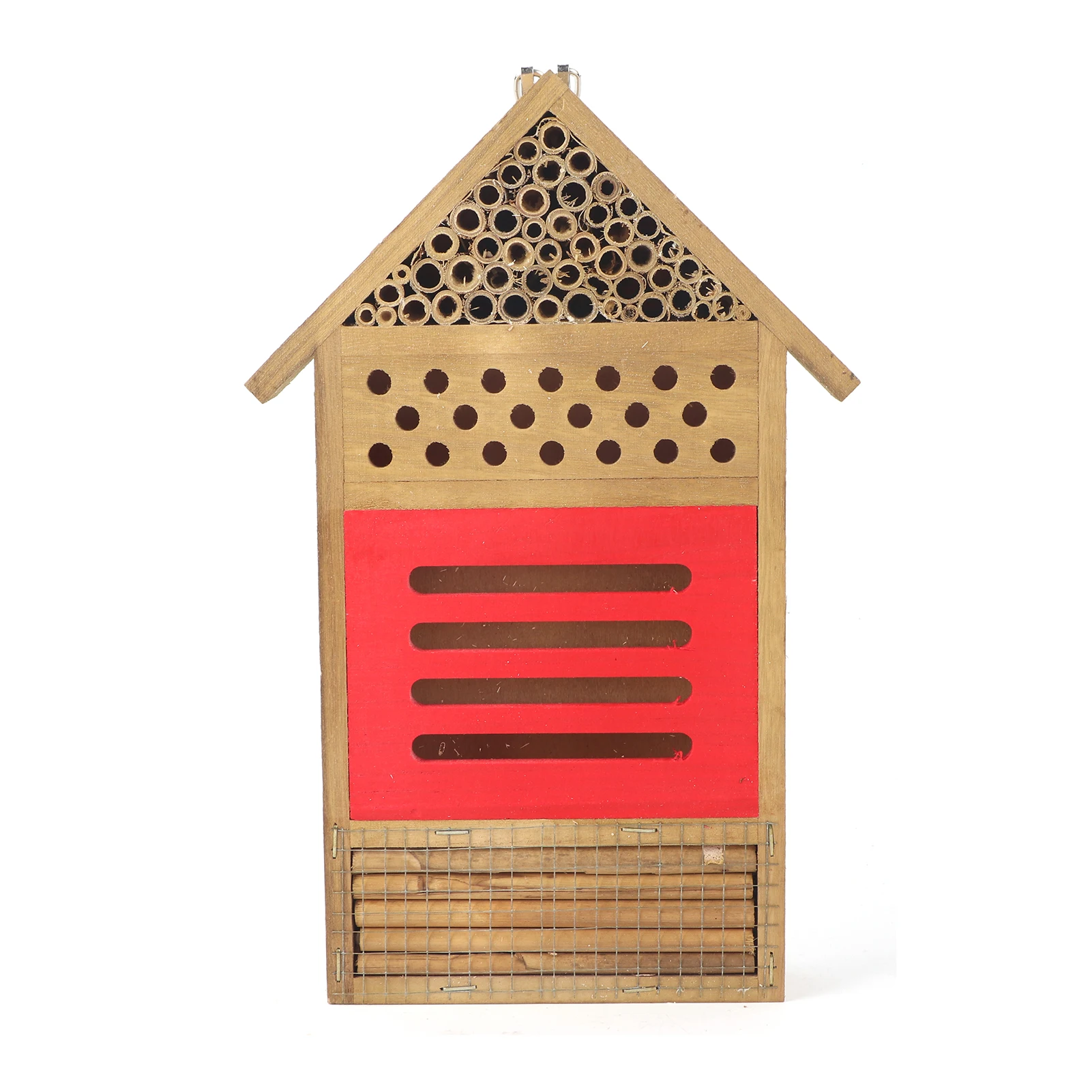 

Wooden Insect Bee House Wood Bug Room Hotel Shelter Outdoor Garden Decoration Nests Box