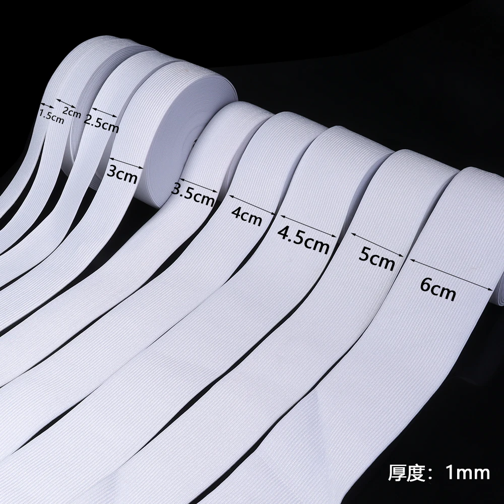 High Elastic White Sewing Elastic Band for DIY