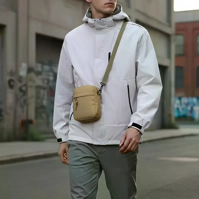 Men Women Casual Travel Crossbody Bag Large Capacity Multiple Slots for Outdoor Photography Shopping view 6
