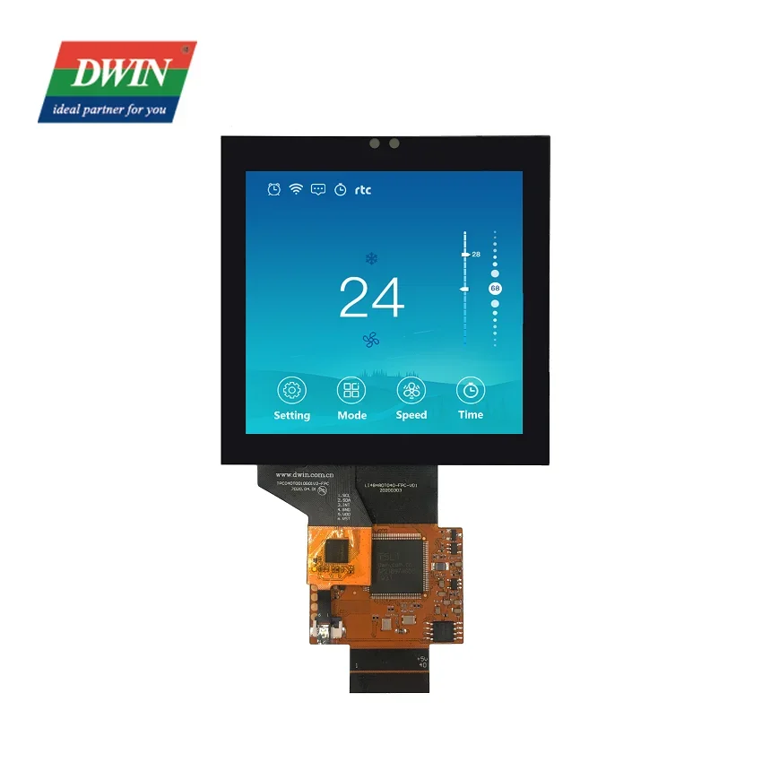 2026 DWIN T5L ASIC 4.0 Inch IPS Screen Capacitive Touch Panel (TA) / DGUSII LCD Module COF Structure TFT LCD Display