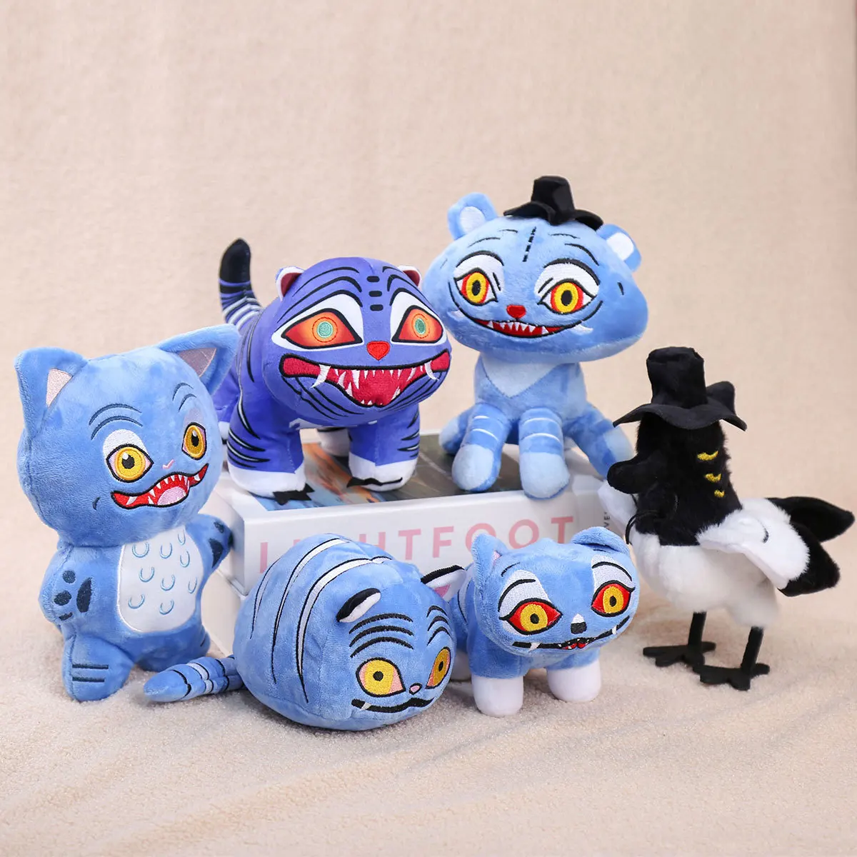 

Cross Border New Witch Hunting Group Kpop Demon Hunters Plush Toys Wholesale Cloth Dolls