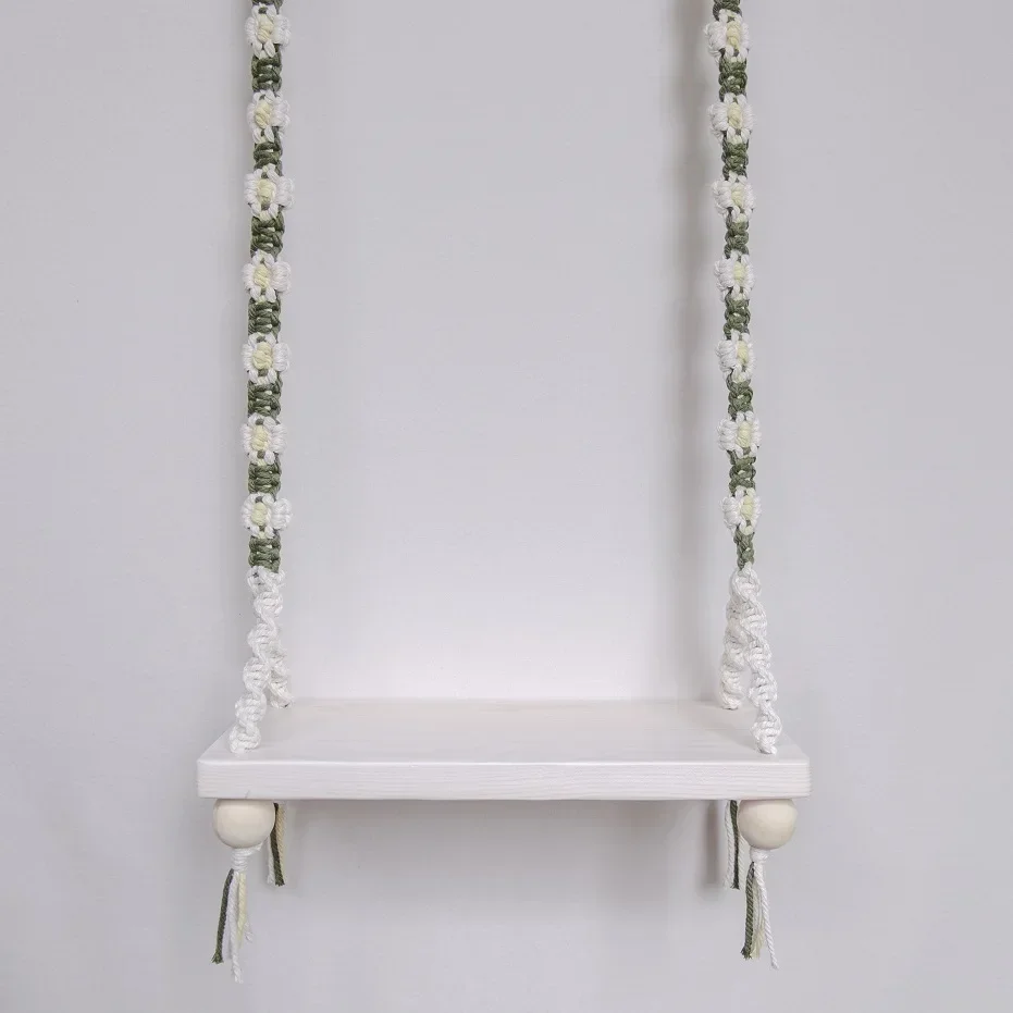 Baby Swing Newborn Photography Props Wooden Chair Babies Furniture Infants Photo Shooting Prop Accessories Fotografia