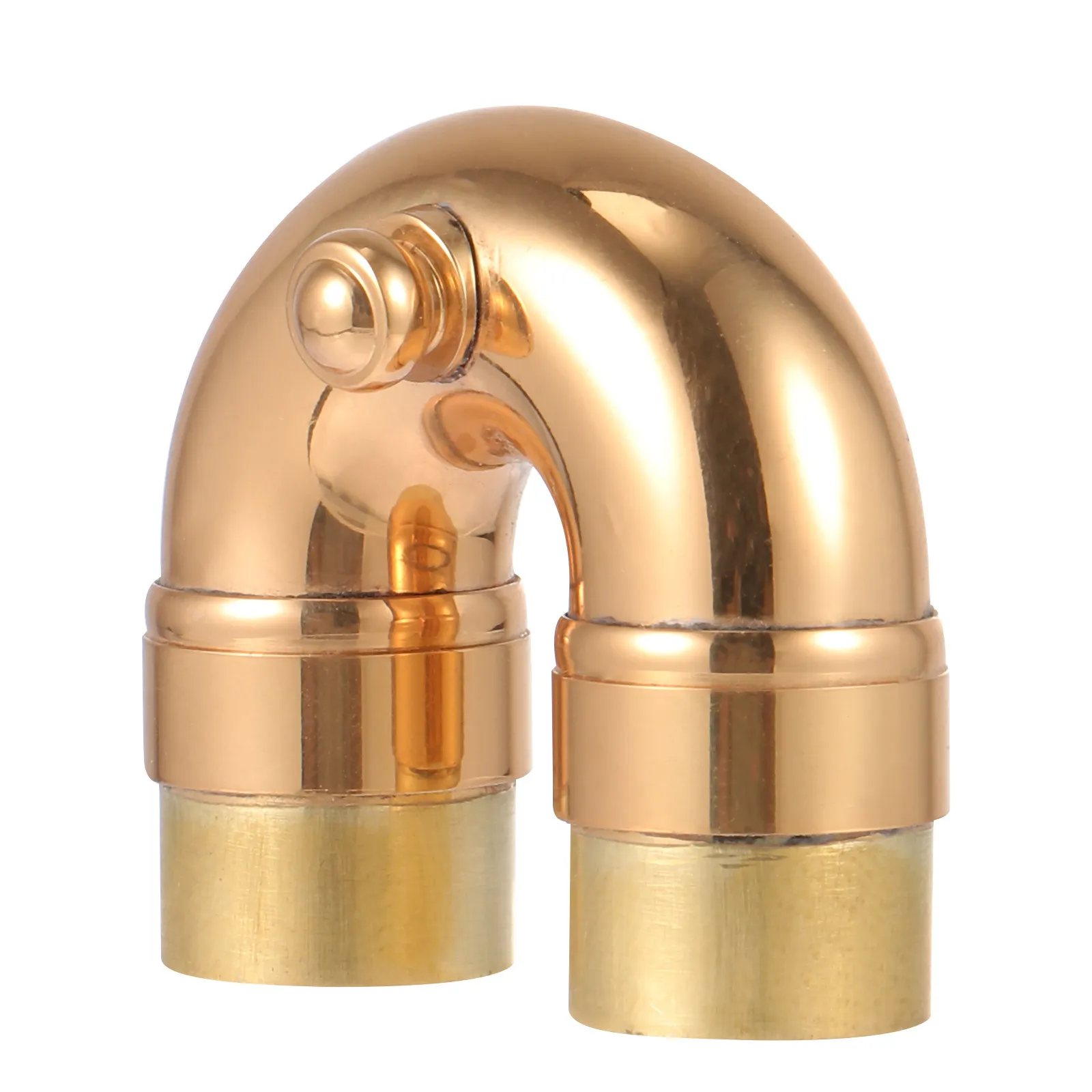 1Pcs Selected Brass Trumpet Neck Curved Bend Neck Replacement Part Simple Structure Convenient Use Trumpet Accessory Sound