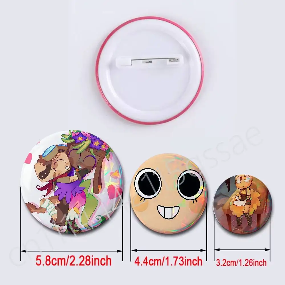 FOR Brawl Stars Shelly Brooches Cute Cartoon Badge Jacket Jeans Lapel Pin Gift Accessorie